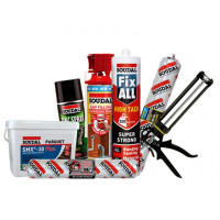 Lepidla, tmely, silikony, montážní pěny