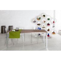 Jídelní stoly, hliníkové podnože